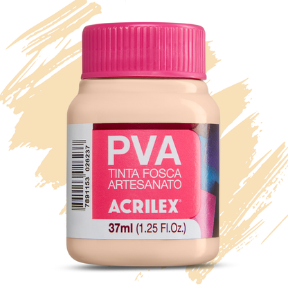 Tinta PVA Acrilex 37ml Fosca Artesanato Alta Cobertura