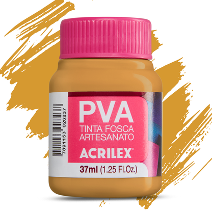 Tinta PVA Acrilex 37ml Fosca Artesanato Alta Cobertura