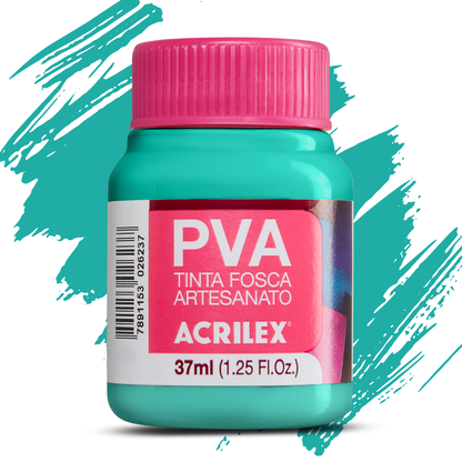 Tinta PVA Acrilex 37ml Fosca Artesanato Alta Cobertura