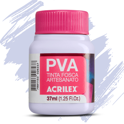 Tinta PVA Acrilex 37ml Fosca Artesanato Alta Cobertura