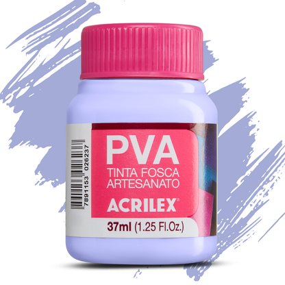 Tinta PVA Acrilex 37ml Fosca Artesanato Alta Cobertura