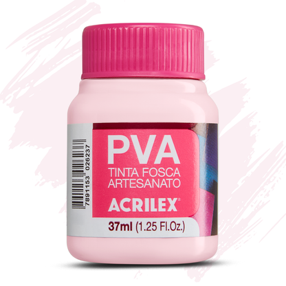 Tinta PVA Acrilex 37ml Fosca Artesanato Alta Cobertura