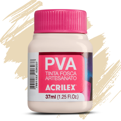 Tinta PVA Acrilex 37ml Fosca Artesanato Alta Cobertura