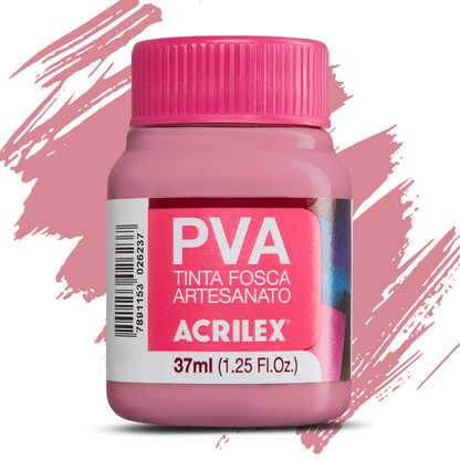Tinta PVA Acrilex 37ml Fosca Artesanato Alta Cobertura