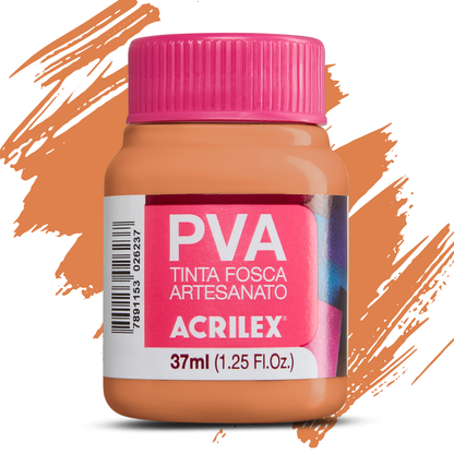 Tinta PVA Acrilex 37ml Fosca Artesanato Alta Cobertura
