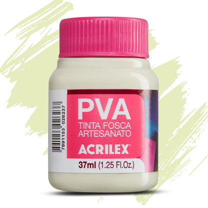 Tinta PVA Acrilex 37ml Fosca Artesanato Alta Cobertura