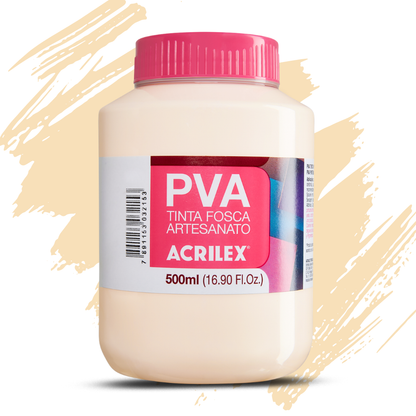 Tinta PVA Acrilex 500ml Artesanato Fosca