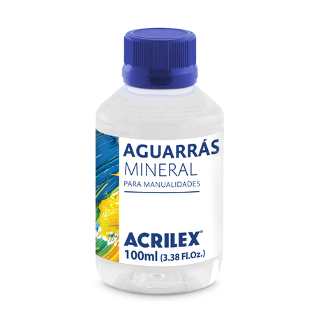 Aguarrás Mineral Acrilex 100ml Diluente para Betume e Verniz
