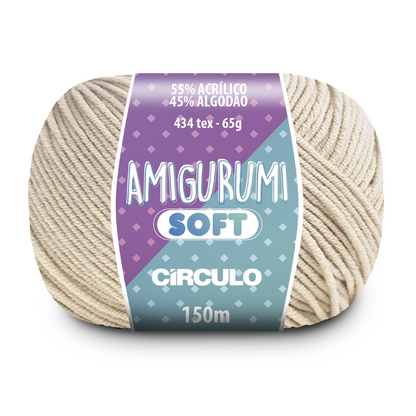 Fio Amigurumi Círculo Soft 65g com 150m