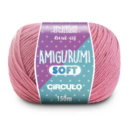 Fio Amigurumi Círculo Soft 65g com 150m