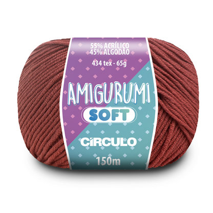 Fio Amigurumi Círculo Soft 65g com 150m