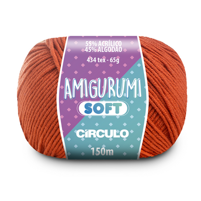 Fio Amigurumi Círculo Soft 65g com 150m