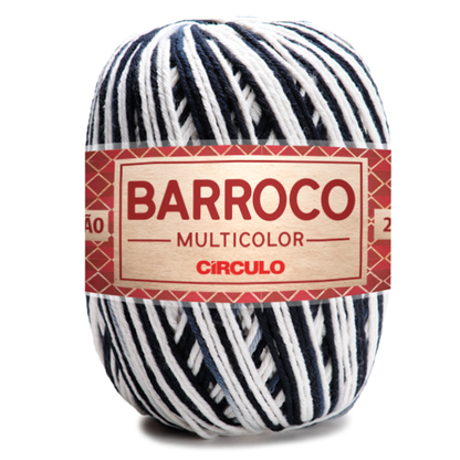 Barbante Barroco Círculo Multicolor 4/6 200g com 226m