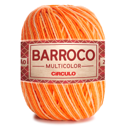 Barbante Barroco Círculo Multicolor 4/6 200g com 226m