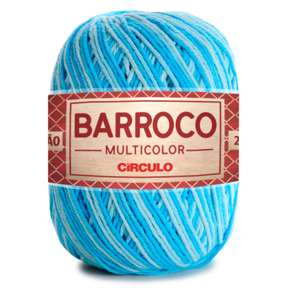 Barbante Barroco Círculo Multicolor 4/6 200g com 226m