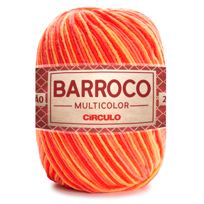 Barbante Barroco Círculo Multicolor 4/6 200g com 226m