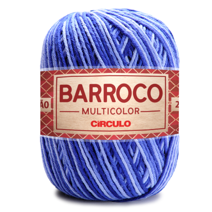 Barbante Barroco Círculo Multicolor 4/6 200g com 226m