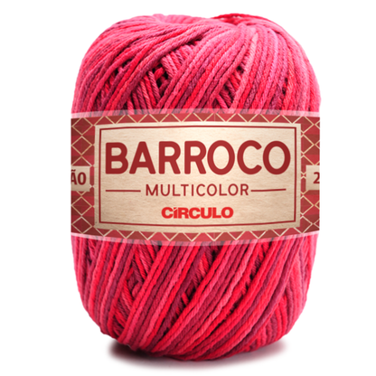 Barbante Barroco Círculo Multicolor 4/6 200g com 226m
