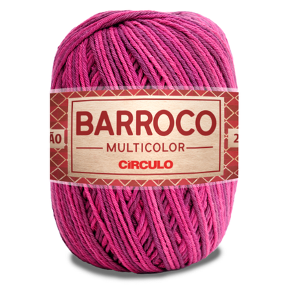 Barbante Barroco Círculo Multicolor 4/6 200g com 226m