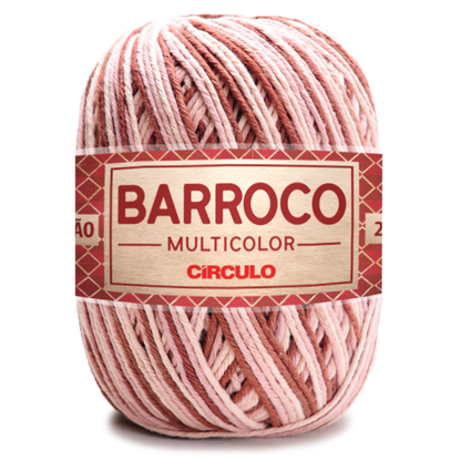 Barbante Barroco Círculo Multicolor 4/6 200g com 226m