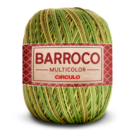 Barbante Barroco Círculo Multicolor 4/6 200g com 226m