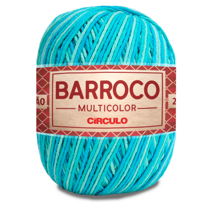 Barbante Barroco Círculo Multicolor 4/6 200g com 226m