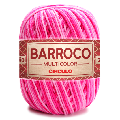 Barbante Barroco Círculo Multicolor 4/6 200g com 226m