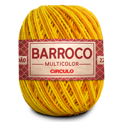 Barbante Barroco Círculo Multicolor 4/6 200g com 226m