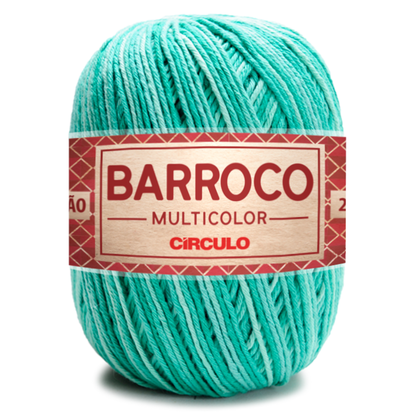 Barbante Barroco Círculo Multicolor 4/6 200g com 226m