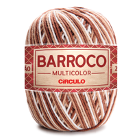 Barbante Barroco Círculo Multicolor 4/6 200g com 226m