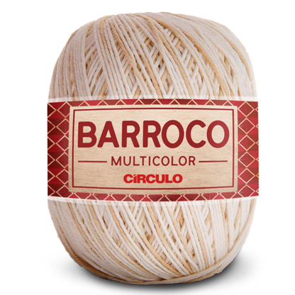 Barbante Barroco Círculo Multicolor 4/6 200g com 226m