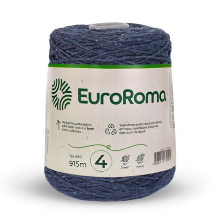 Barbante Euroroma 4 Colorido 600g 4/4 com 915m