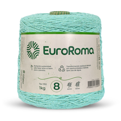 Barbante Euroroma 8 Colorido 1Kg 4/8 com 762 metros
