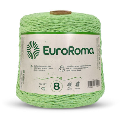 Barbante Euroroma 8 Colorido 1Kg 4/8 com 762 metros