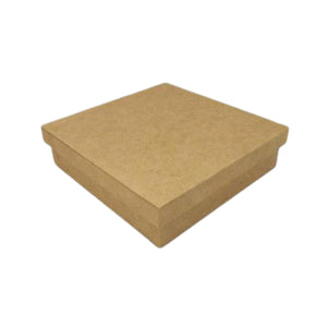 Caixa Tampa de Sapato Retangular em MDF 20x15x5cm Lisa