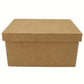 Caixa Tampa de Sapato Retangular em MDF 20x15x10cm Lisa