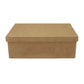 Caixa Tampa de Sapato Retangular em MDF 30x20x10cm Lisa