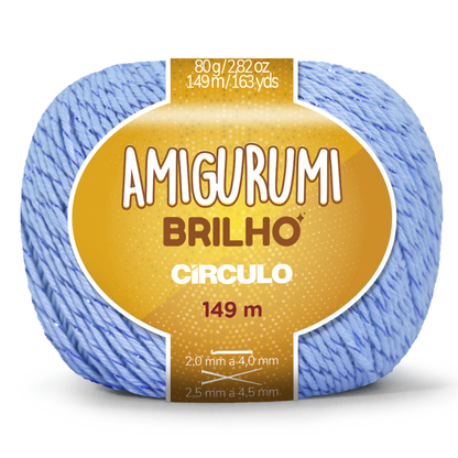 Fio Amigurumi Brilho Círculo 80g com 149m