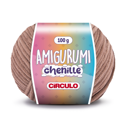 Fio Amigurumi Chenille Circulo 100g com 110m