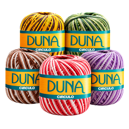 Fio Duna Círculo Mesclado 100g com 170m