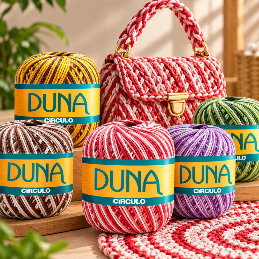Fio Duna Círculo Mesclado 100g com 170m