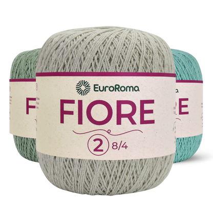 Fio Euroroma Fiore 2 150g 8/4 com 500m