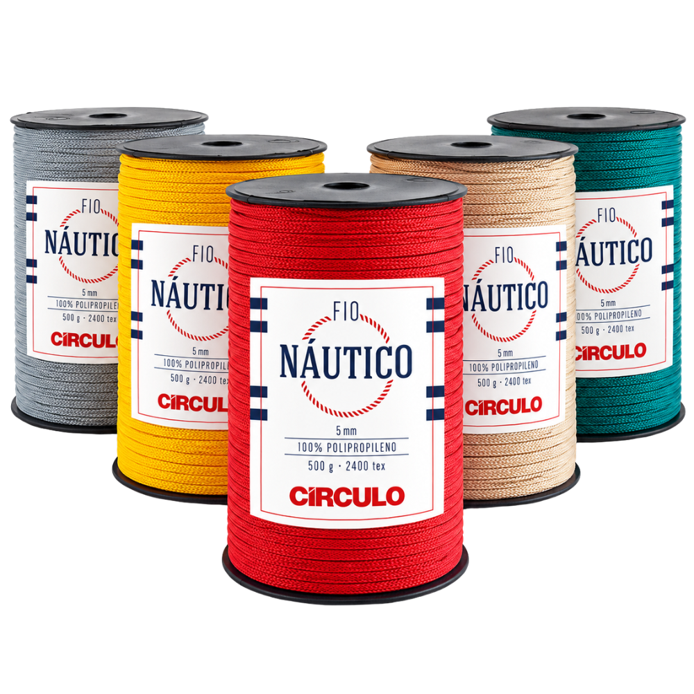 Fio Náutico Círculo 5mm com 500g com 280m