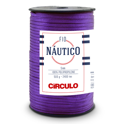 Fio Náutico Círculo 5mm com 500g com 280m