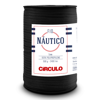Fio Náutico Círculo 5mm com 500g com 280m