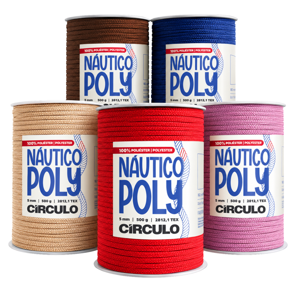Fio Náutico Poly Círculo 5mm com 182m e 500g