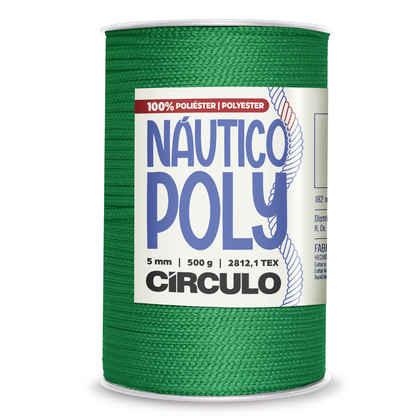 Fio Náutico Poly Círculo 5mm com 182m e 500g