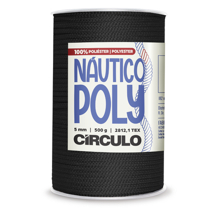 Fio Náutico Poly Círculo 5mm com 182m e 500g