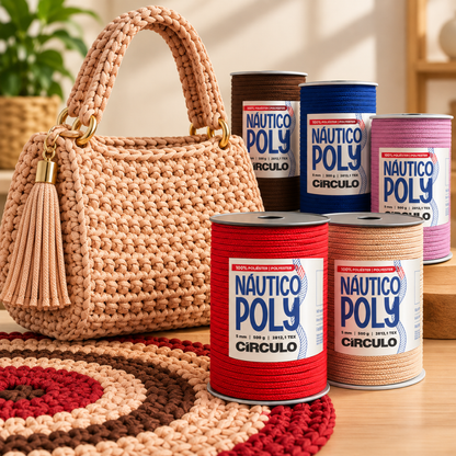 Fio Náutico Poly Círculo 5mm com 182m e 500g