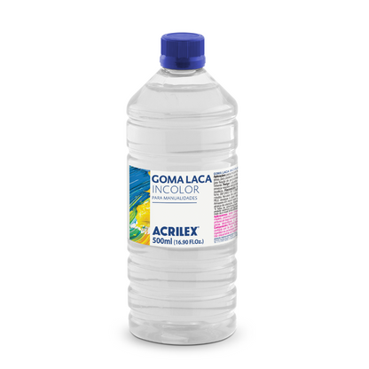 Goma Laca Acrilex Incolor 500ml
